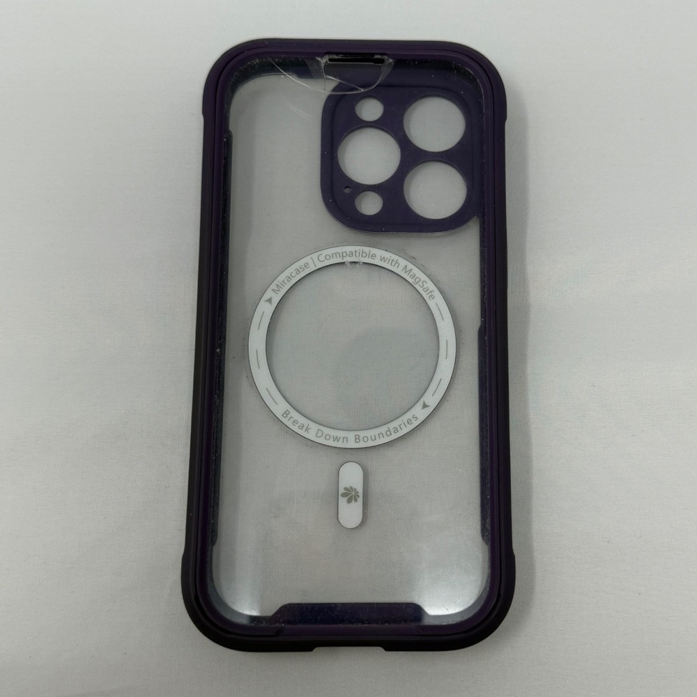 Miracase Magnetic iPhone 16 Pro Case Full-Body Built-in Glass Screen Protector